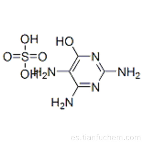 6-HIDROXI-2,4,5-TRIAMINOPIRIMIDINA SULFATO CAS 39267-74-8